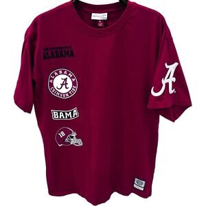 Mitchell & Ness Men's LG Alabama Crimson Tide Hometown Logo Graphic T-shirt